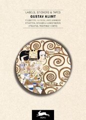 Gustav Klimt: Label & Sticker Book цена и информация | Книги о питании и здоровом образе жизни | kaup24.ee