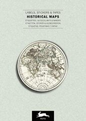 Historical Maps: Label & Sticker Book цена и информация | Книги о питании и здоровом образе жизни | kaup24.ee