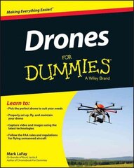 Drones For Dummies hind ja info | Ühiskonnateemalised raamatud | kaup24.ee