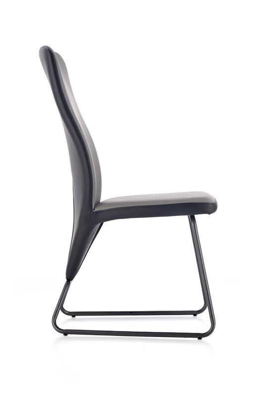 4-tooli komplekt Halmar K300, must/hall hind ja info | Söögitoolid, baaritoolid | kaup24.ee