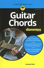 Guitar Chords For Dummies (REFRESH), 2nd Edition 2nd ed. hind ja info | Kunstiraamatud | kaup24.ee