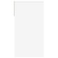 vidaXL konsoollaud, valge, 100 x 39 x 75 cm, tehispuit hind ja info | Konsoollauad | kaup24.ee