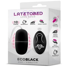 Ecoblack vibreeriv muna koos kaugjuhtimispuldiga hind ja info | Vibraatorid | kaup24.ee