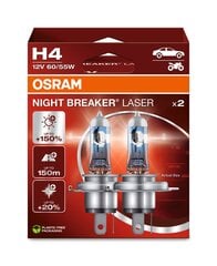 Автомобильная лампа Osram 64193NL H4 12V 60/55W цена и информация | Автомобильные лампочки | kaup24.ee