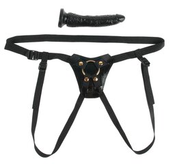 Rihmaga kunstpeenis Fetish Fantasy Gold Designer Strap-On hind ja info | BDSM ja fetish | kaup24.ee