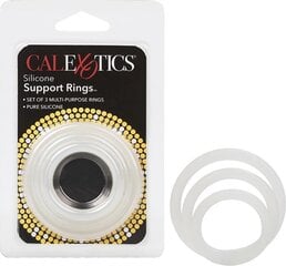 Peeniserõngaste komplekt CalExotics Support Rings, 3 tk. цена и информация | Эрекционные кольца, насадки на пенис | kaup24.ee