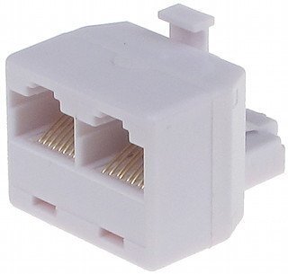 Jaotur RJ 45 pistik / 2  x RJ 45 pistik цена и информация | Kaablid ja juhtmed | kaup24.ee