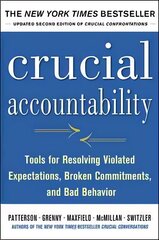 Crucial Accountability: Tools for Resolving Violated Expectations, Broken Commitments, and Bad Behavior, Second Edition hind ja info | Eneseabiraamatud | kaup24.ee