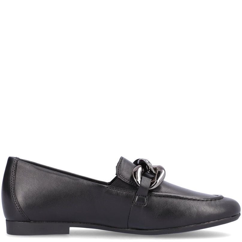 Loafer kingad naistele Remonte, must hind ja info | Naiste kingad | kaup24.ee