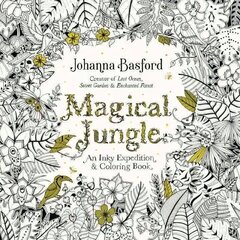 Magical Jungle: An Inky Expedition and Coloring Book for Adults цена и информация | Книги для подростков и молодежи | kaup24.ee