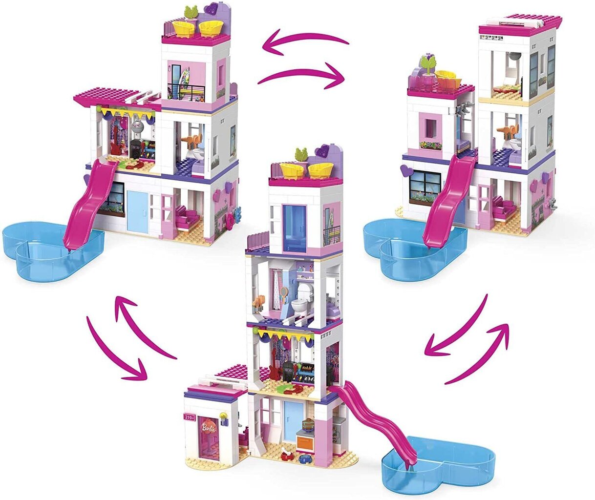 Mega Barbie unistuste maja цена и информация | Tüdrukute mänguasjad | kaup24.ee