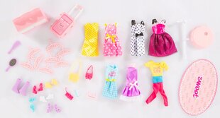 Кукольный домик, гардеробная Kinderplay с аксессуарами цена и информация | Игрушки для девочек | kaup24.ee