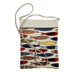 Linasest üleõlakott “Kalad” (9266) hind ja info | Naiste käekotid | kaup24.ee