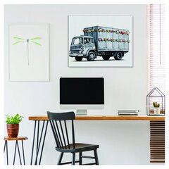 Seinapildi lõuend Banksy Graffiti loomaveoauto – 100 x 60 cm цена и информация | Картины, живопись | kaup24.ee