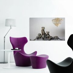 Seinale trükitud lõuend, Leopard - 120 x 78 cm цена и информация | Картины, живопись | kaup24.ee