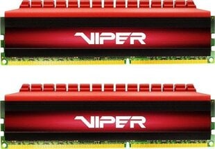 Patriot Viper 4 Red DDR4, 2x16GB, 3200MHz, CL16 (PV432G320C6K) цена и информация | Оперативная память (RAM) | kaup24.ee