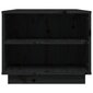 vidaXL kohvilaud, must, 90x49x40,5 cm, männipuit hind ja info | Diivanilauad | kaup24.ee