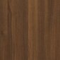 vidaXL kohvilaud, pruun tamm, 100x50x36 cm, tehispuit цена и информация | Diivanilauad | kaup24.ee