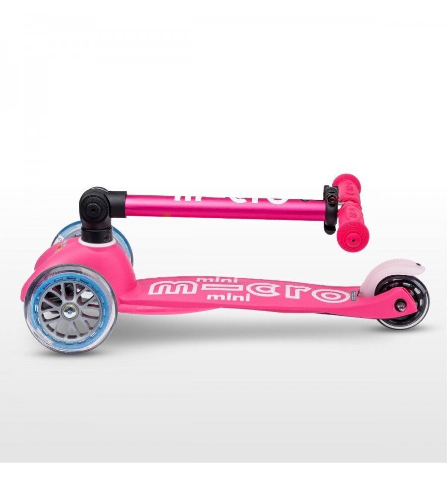 Laste tõukeratas Micro Mini Deluxe kokkuvolditav - roosa цена и информация | Tõukerattad | kaup24.ee