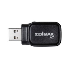 Edimax AC600 Dual-Band Wi-Fi USB Adapter 2.4GHz hind ja info | Ruuterid | kaup24.ee