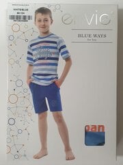 Пижама для мальчиков Envie Blue Ways цена и информация | Пижамы, халаты для мальчиков | kaup24.ee