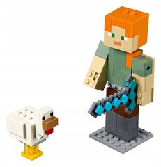 LEGO MINECRAFT 21149 BigFig Alex kanaga hind ja info | Klotsid ja konstruktorid | kaup24.ee