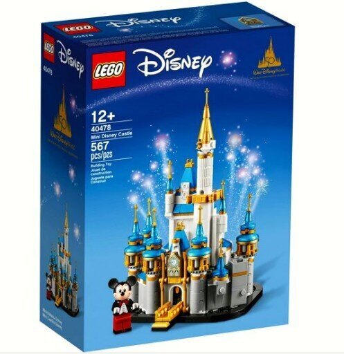 40478 LEGO® Disney Disney miniatuurne loss hind ja info | Klotsid ja konstruktorid | kaup24.ee