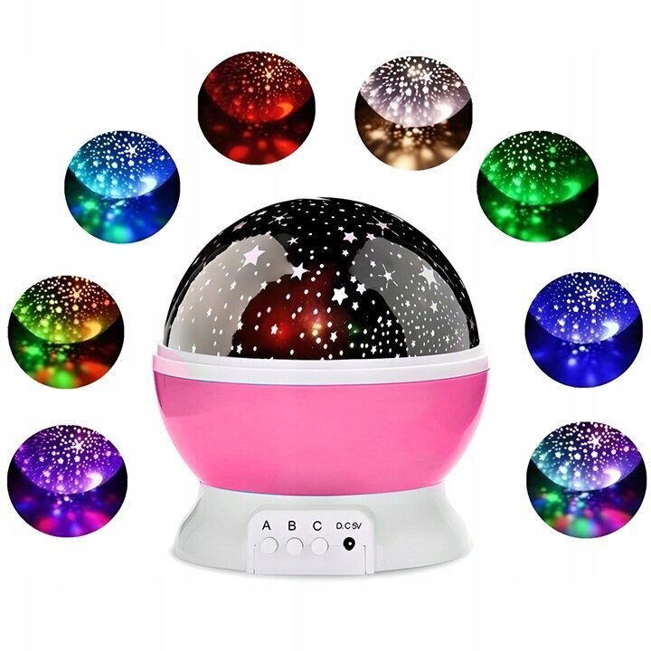 Mini Magic LED Ball Night Light - valgusprojektor hind ja info | Lastetoa valgustid | kaup24.ee