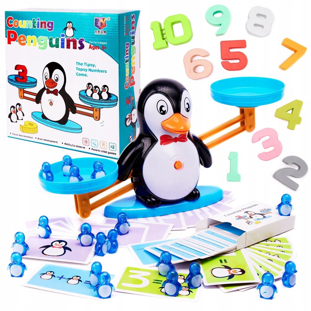 Lugemismäng pingviinidega hind ja info | Lauamängud ja mõistatused | kaup24.ee