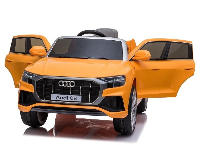 Laste elektriauto Audi Q8 kollane hind ja info | Laste elektriautod | kaup24.ee