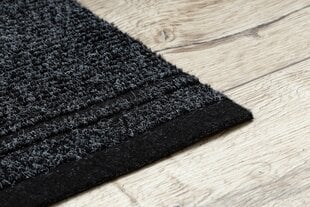 Rugsx ковровая дорожка Malaga 2082, антрацит, 100 см цена и информация | Ковры | kaup24.ee