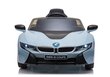 BMW I8 JE1001 ühekohaline elektriauto, sinine цена и информация | Laste elektriautod | kaup24.ee