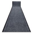 Rugsx ковровая дорожка Malaga 2107, серая, 100 см