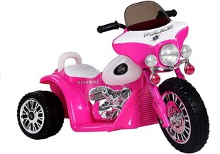 Детский электрический мотоцикл JT568, розовый цена и информация | Электромобили для детей | kaup24.ee