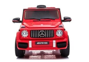 Mercedes Benz G63 AMG, ühekohaline elektriauto lastele, punane hind ja info | Laste elektriautod | kaup24.ee