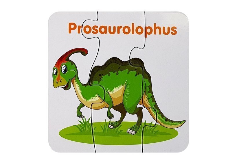 Puzzle - Dinosaurused Joonis 10 inglise keeles цена и информация | Arendavad mänguasjad | kaup24.ee