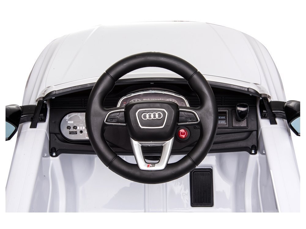 Audi RS Q8 ühekohaline elektriauto lastele, valge hind ja info | Laste elektriautod | kaup24.ee