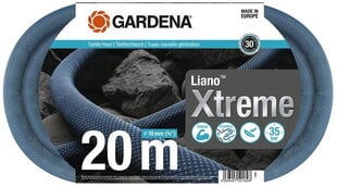 Tekstiilist voolikukomplekt Gardena Liano Xtreme 19 mm, 20 m цена и информация | Оборудование для полива | kaup24.ee