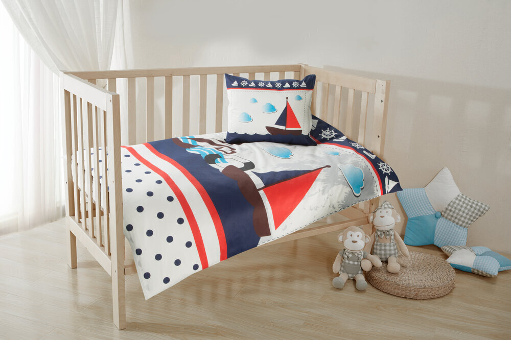 Laste voodipesukomplekt Kid, 100x135, 2-osaline hind ja info | Beebide ja laste voodipesu | kaup24.ee