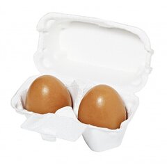 Puhastusseep rasusele ja kombineeritud nahale Holika Holika (Red Clay Egg Soap 2 x 50 g hind ja info | Näopuhastusvahendid | kaup24.ee