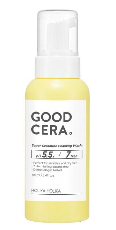 Puhastav vaht kuivale ja tundlikule nahale Good Cera (Super Ceramide Foaming Wash) 160 ml цена и информация | Näopuhastusvahendid | kaup24.ee