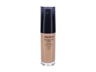 Jumestuskreem Shiseido Synchro Skin Glow Luminizing Fluid Golden 4, 30 ml hind ja info | Jumestuskreemid, puudrid | kaup24.ee