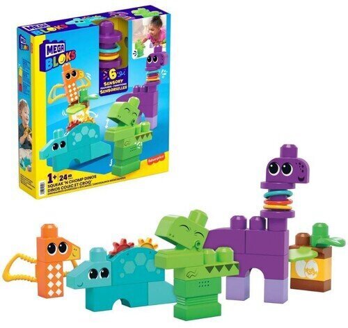 Komplekt Dinosaurused Mega Bloks цена и информация | Imikute mänguasjad | kaup24.ee