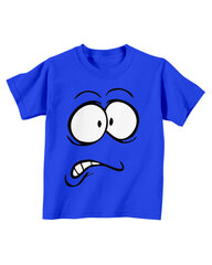 Детская футболка "Испуганное лицо" цена и информация | Оригинальные футболки | kaup24.ee