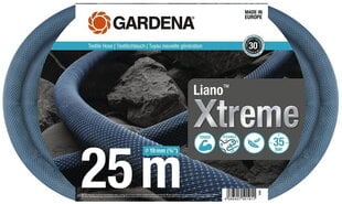 Tekstiilist voolikute komplekt Gardena Liano™ Xtreme 19 mm, 25 m hind ja info | Kastekannud, voolikud, niisutus | kaup24.ee