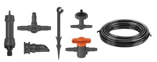 Tilkkastmiskomplekt 15 taimele Gardena Micro-Drip-Irrigation hind ja info | Kastekannud, voolikud, niisutus | kaup24.ee