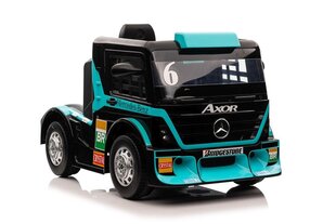 Mercedes-Benz Axor XMX622, ühekohaline elektriauto lastele, sinine hind ja info | Laste elektriautod | kaup24.ee