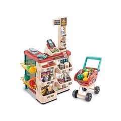 Детский магазин с тележкой и аксессуарами Woopie, 48 д. цена и информация | Игрушки для девочек | kaup24.ee