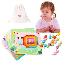 Värviline pusle lastele 10 tk. цена и информация | Развивающие игрушки | kaup24.ee