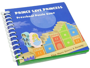 Puidust mäng Prince Save Princess цена и информация | Развивающие игрушки | kaup24.ee